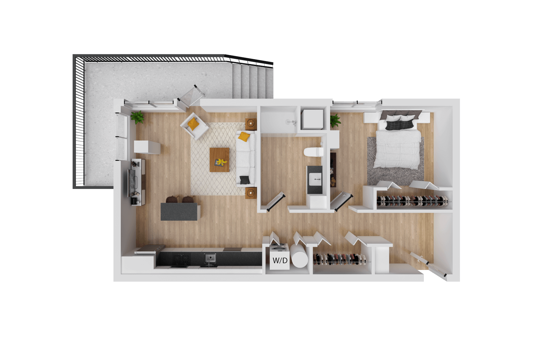 Floor Plans 1 Bedroom Apartments Colorado Springs VIM