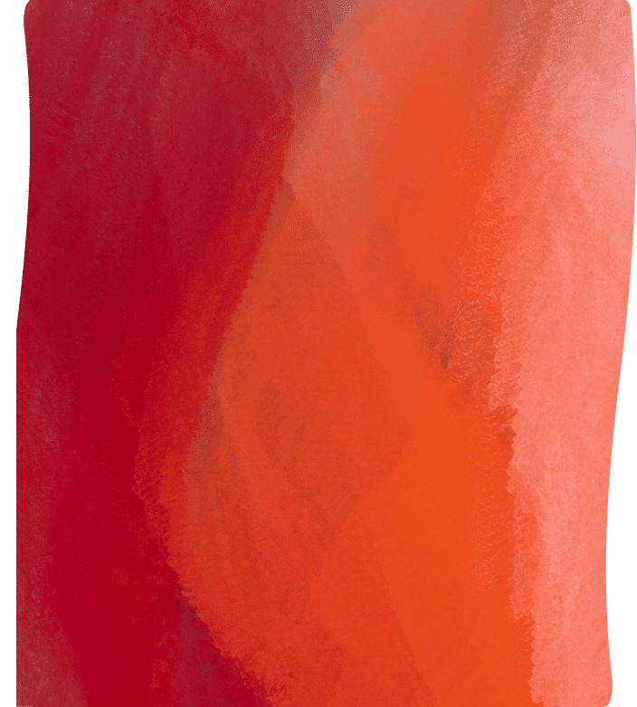 red and orange painted texture illustration